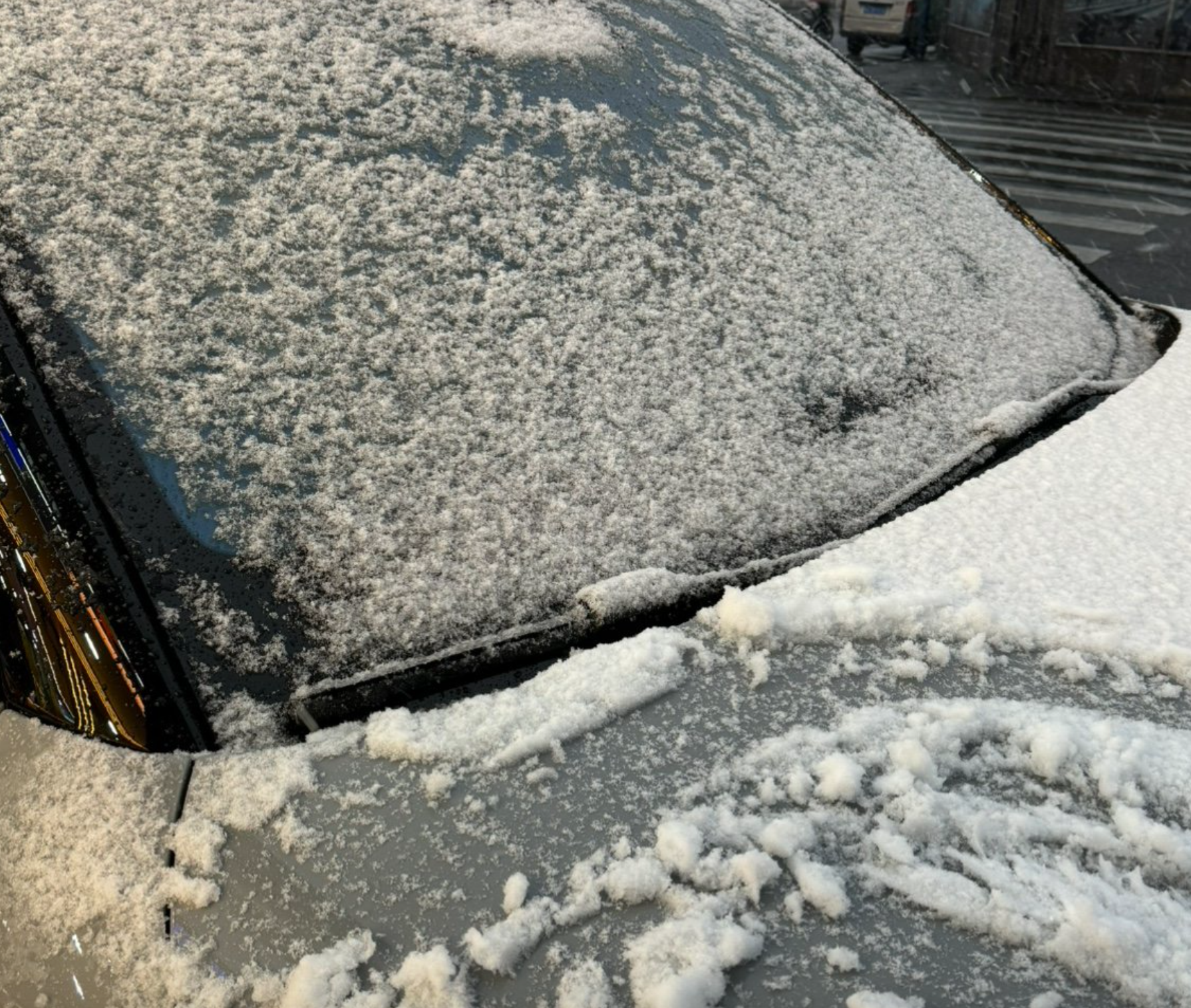 下雪天和人生就是博更配